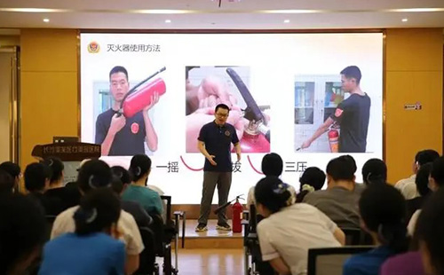 長(zhǎng)沙美萊開展消防培訓(xùn)演練，防火于未然！